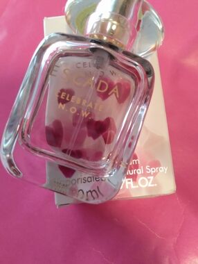 Escada Celebrate N.O.W. perfume bottle - pink accents